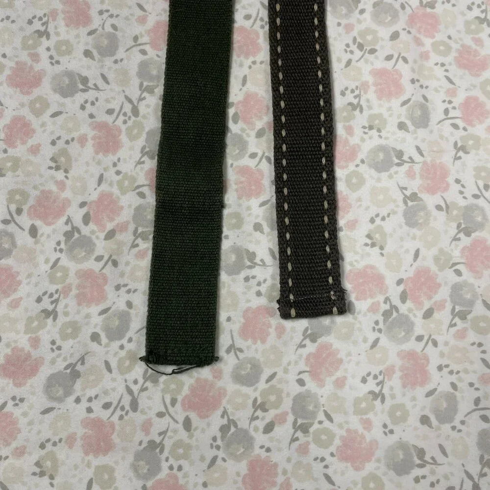 2 D-Ring Kids/Teens Belts - Hunter Green - 32-33 Inches long
